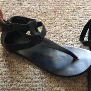 Black sandals